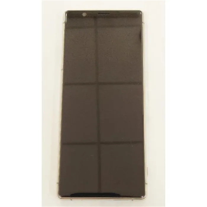 Pantalla LCD para Sony Xperia 5 mas tactil negro mas marco plata calidad premium