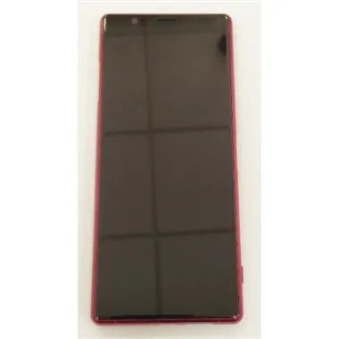 Pantalla LCD para Sony Xperia 5 mas tactil negro mas marco rojo calidad premium