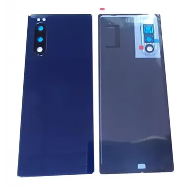 Tapa trasera o tapa bateria azul para Sony Xperia 5 J8210 J8270 J9210