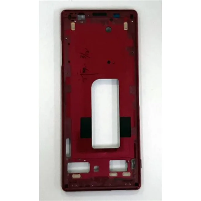 Carcasa central o marco roja para Sony Xperia 5 J8210 J8270 J9210 calidad premium
