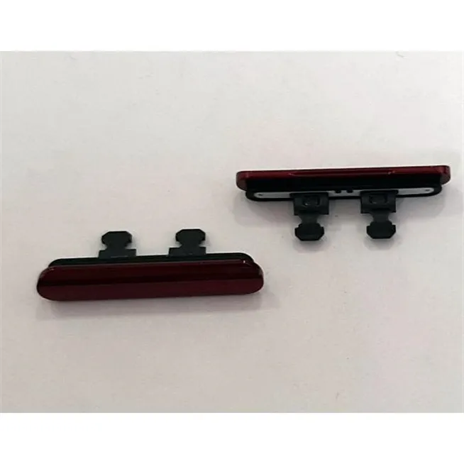 Cubierta lateral roja para Sony Xperia 5 J8210 J8270 J9210 calidad premium
