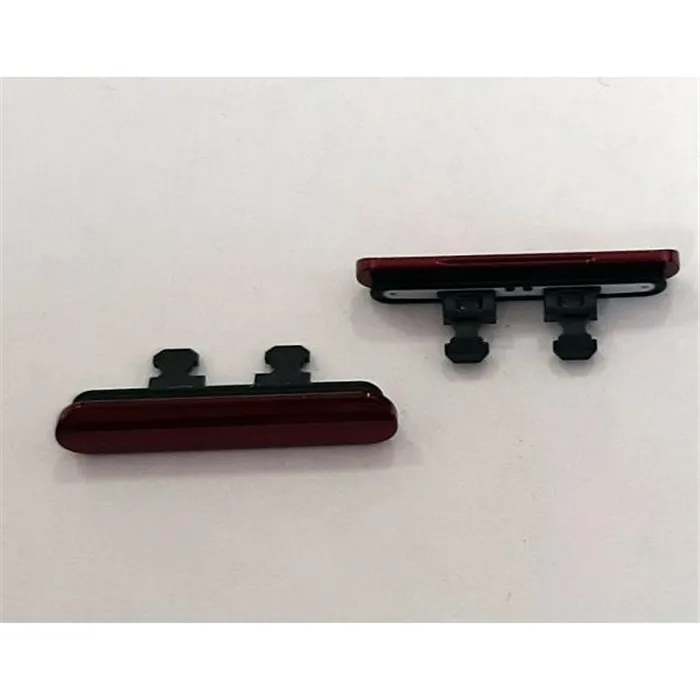 Cubierta lateral roja para Sony Xperia 5 J8210 J8270 J9210 calidad premium