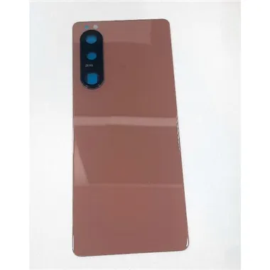 Tapa trasera o tapa bateria rosa para Sony Xperia 5 iii mas cubierta camara