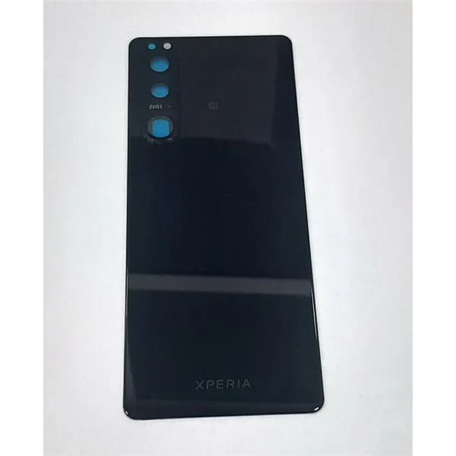 Tapa trasera o tapa bateria negra para Sony Xperia 5 iii mas cubierta camara