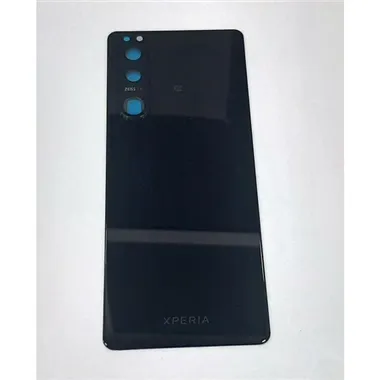 Tapa trasera o tapa bateria negra para Sony Xperia 5 iii mas cubierta camara