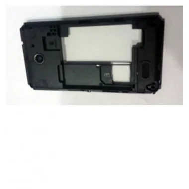 Sony Xperia E1 Dual D2004 carcasa trasera negro premium
