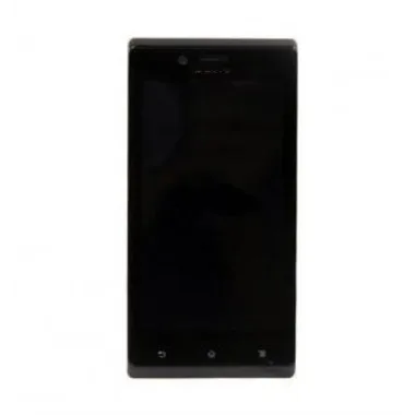 Sony Xperia J ST26I Lcd + Táctil + Marco negro premium