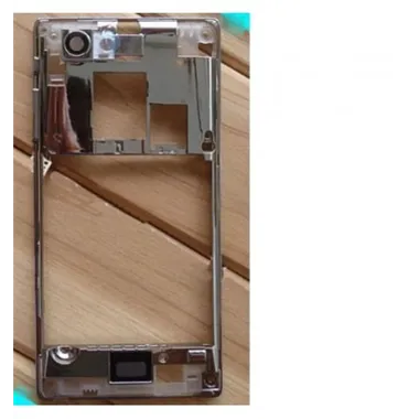 Sony Xperia J ST26I carcasa trasera color plata