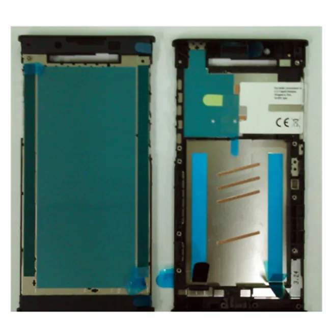 Sony Xperia L1 G3311 G3312 G3313 carcasa central negra premium