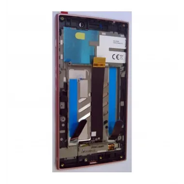 Sony Xperia L2 H3311 pantalla lcd + tactil rosa + marco premium