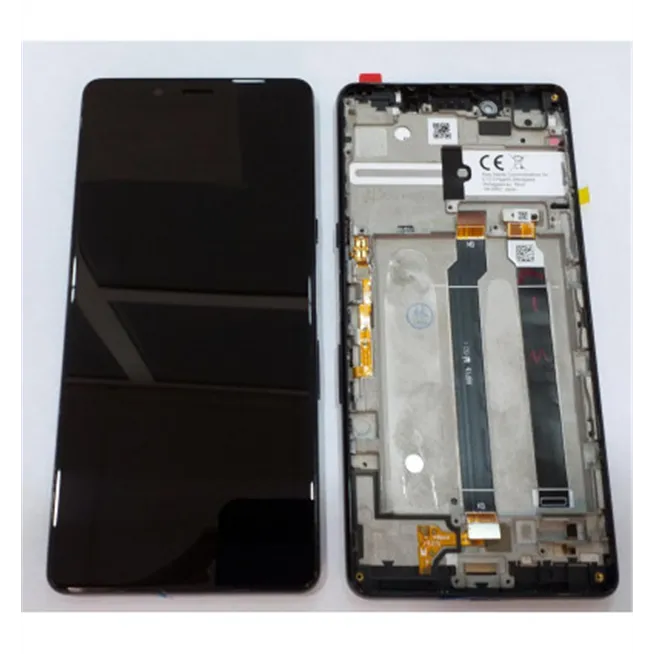 Pantalla lcd para Sony Xperia L3 mas tactil negro mas marco negro I3312 I3322 I4312 I4332