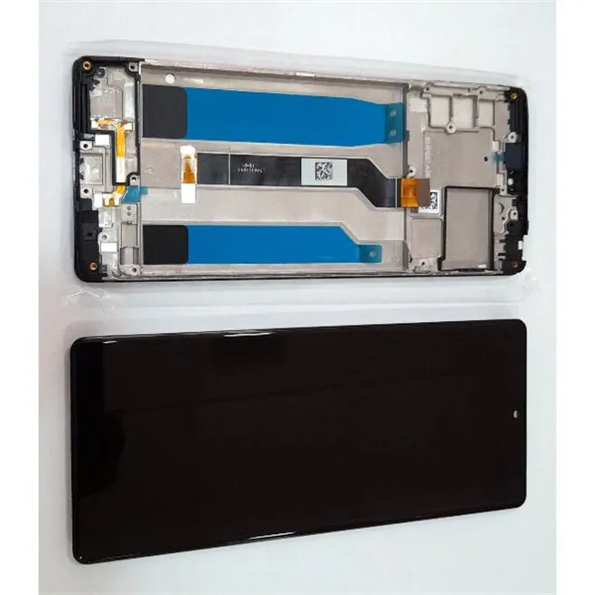 Pantalla para SONY XQ-AD52 XPERIA L4 Nero mas tactil negro mas marco negro Service Pack Premium