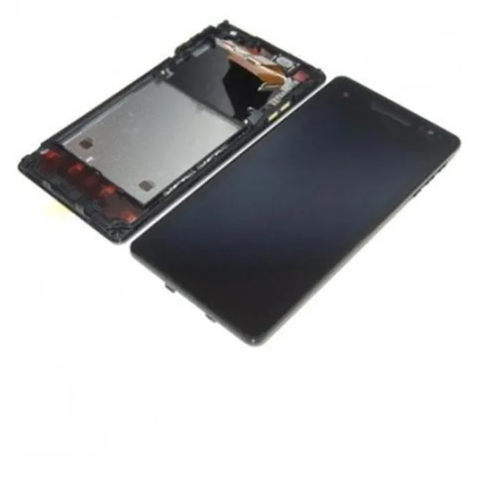 Sony Xperia V LT25I pantalla lcd + tactil negro + marco premium