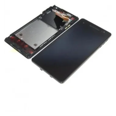 Sony Xperia V LT25I pantalla lcd + tactil negro + marco premium