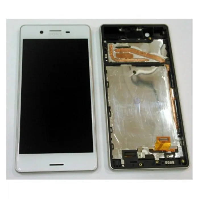Sony Xperia X (2016) F5121 F5122 pantalla lcd + táctil blanco + marco premium