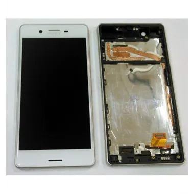 Sony Xperia X (2016) F5121 F5122 pantalla lcd + táctil blanco + marco premium