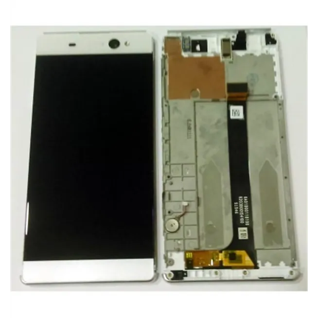 Sony XPeria C6 XA Ultra F3211 F3212 F3213 F3216 pantalla lcd + tactl blanco + marco premium