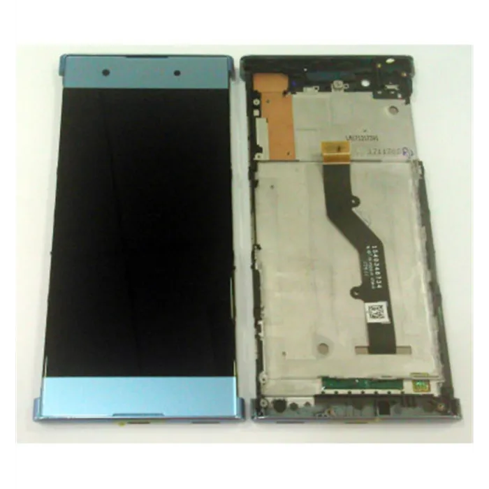 Pantalla lcd para Sony Xperia XA1 plus G3421 G3423 mas tactil azul mas marco azul calidad premium