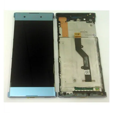 Pantalla lcd para Sony Xperia XA1 plus G3421 G3423 mas tactil azul mas marco azul calidad premium