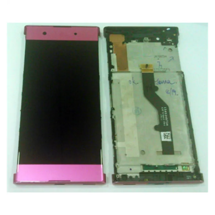 Pantalla lcd para Sony Xperia XA1 plus G3421 G3423 mas tactil rosa mas marco rosa calidad premium