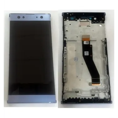 Sony Xperia XA2 Ultra pantalla lcd + tactil azul + marco premium