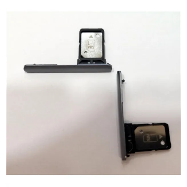 Soporte SIM plateado para Sony Xperia 10 XA3