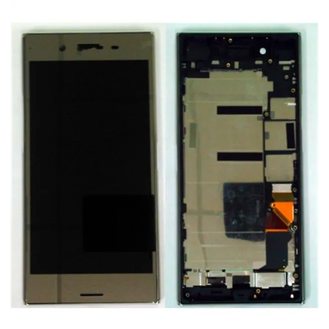 Sony Xperia XZ Premium G8142 pantalla lcd + tactil blanco + marco premium