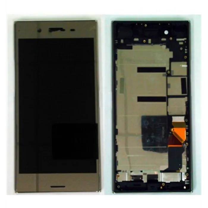Sony Xperia XZ Premium G8142 pantalla lcd + tactil blanco + marco premium