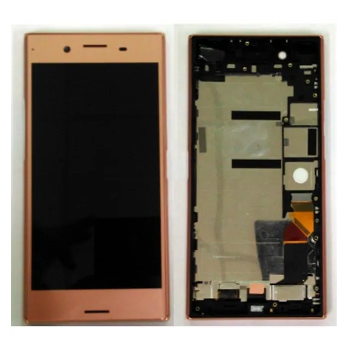 Sony Xperia XZ Premium G8142 pantalla lcd + tactil rosa + marco premium