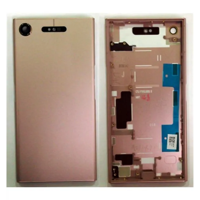 Sony Xperia XZ1 G8341 G8342 G8343 tapa bateria rosa