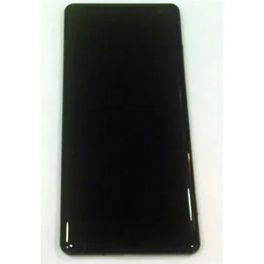 Pantalla lcd para Sony Xperia XZ3 H8416 H9436 H9493 mas tactil negro mas marco purpura calidad premium