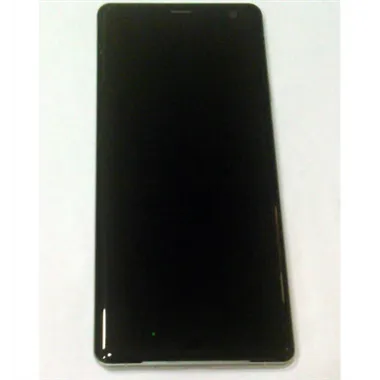 Pantalla lcd para Sony Xperia XZ3 H8416 H9436 H9493 mas tactil negro mas marco blanco calidad premium