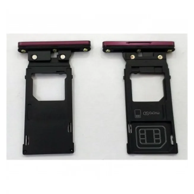 Sony Xperia XZ3 H8416 H9436 H9493 soporte o bandeja sim purpura premium