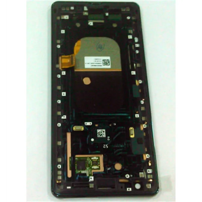 Pantalla lcd para Sony Xperia XZ3 H8416 H9436 H9493 mas tactil negro mas marco verde calidad premium