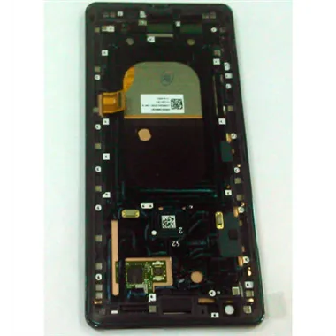Pantalla lcd para Sony Xperia XZ3 H8416 H9436 H9493 mas tactil negro mas marco verde calidad premium