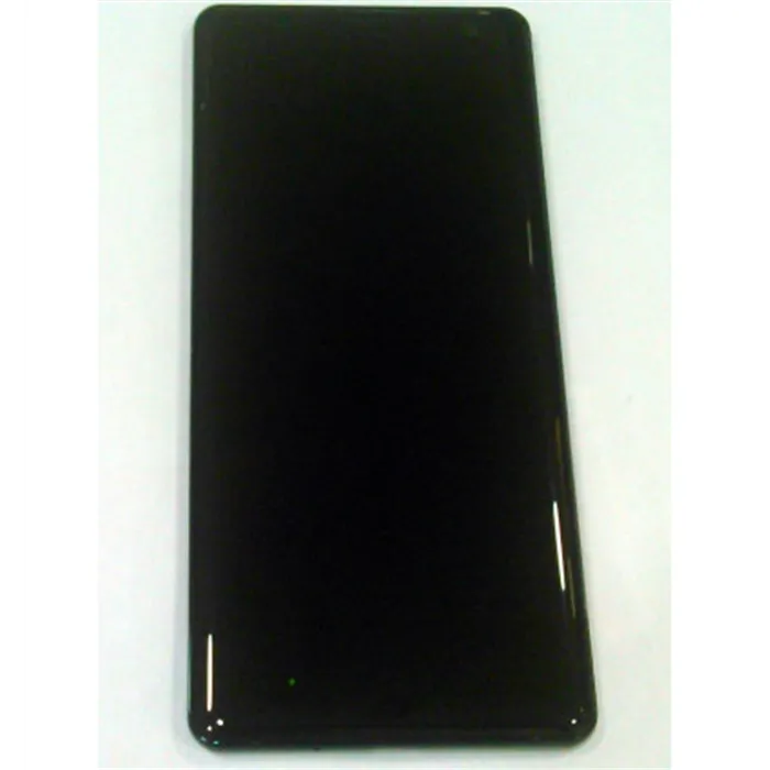 Pantalla lcd para Sony Xperia XZ3 H8416 H9436 H9493 mas tactil negro mas marco verde calidad premium