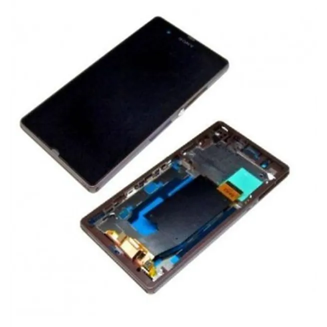 Sony Xperia Z L36H C6602 C6603 Lcd+Táctil+ Marco lila origin