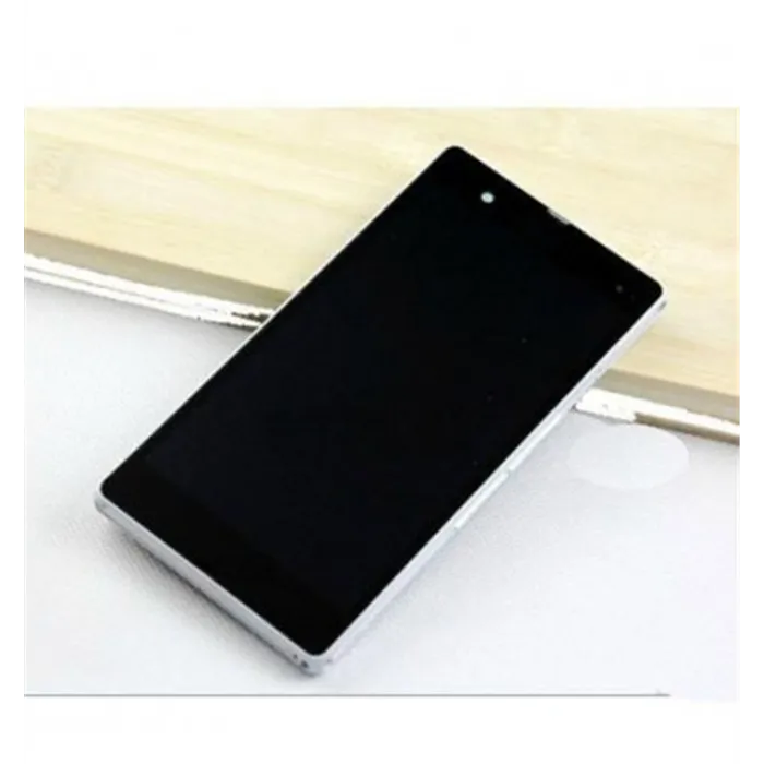 Sony Xperia Z L36H C6602 C6603 Lcd+Táctil+ Marco blanco premium