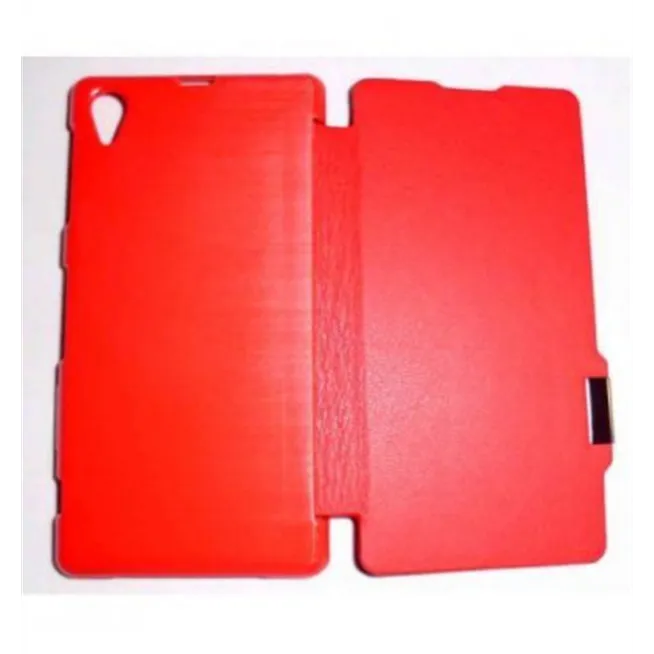 Sony Xperia Z1 L39H Flip Cover con iman Rojo