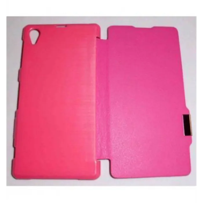 Sony Xperia Z1 L39H Flip Cover con iman Rosa