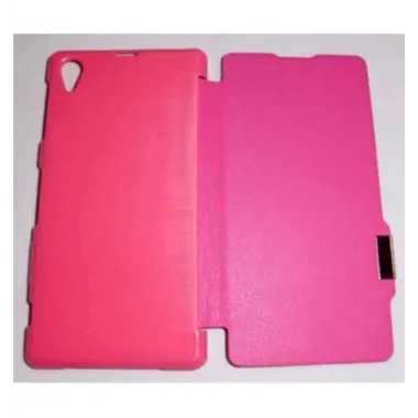 Sony Xperia Z1 L39H Flip Cover con iman Rosa