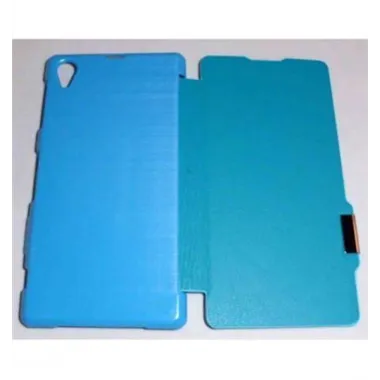 Sony Xperia Z1 L39H Flip Cover con iman Azul celeste