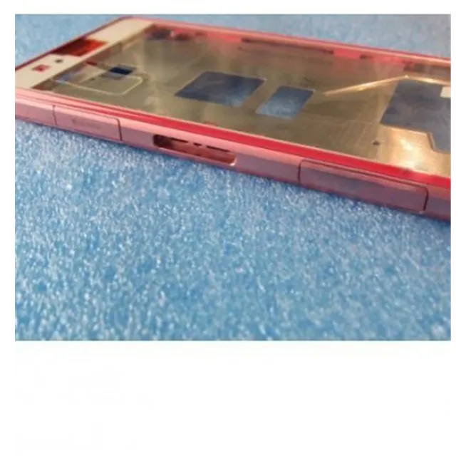 Sony Xperia Z1 Mini D5503 Z1C M51W marco frontal rosa + marc