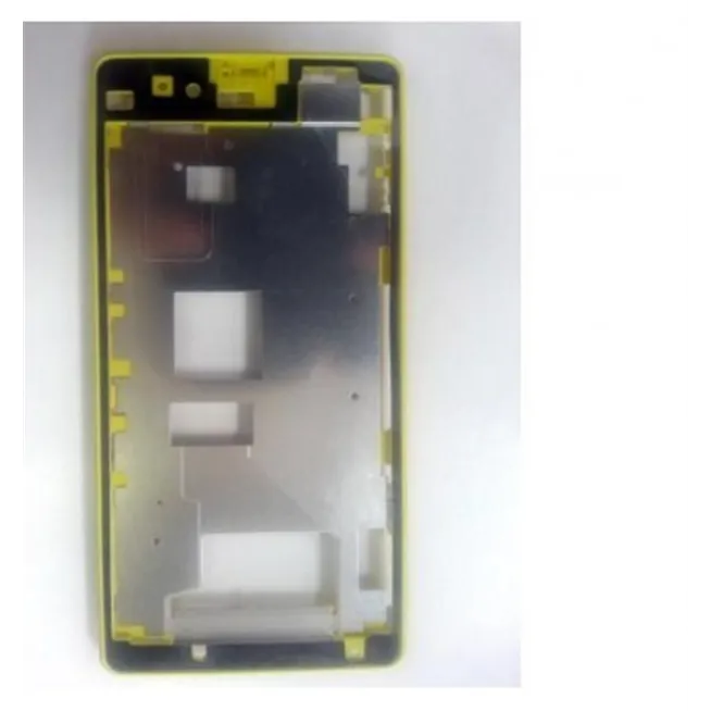 Sony Xperia Z1 Mini D5503 Z1C M51W marco frontal amarillo 