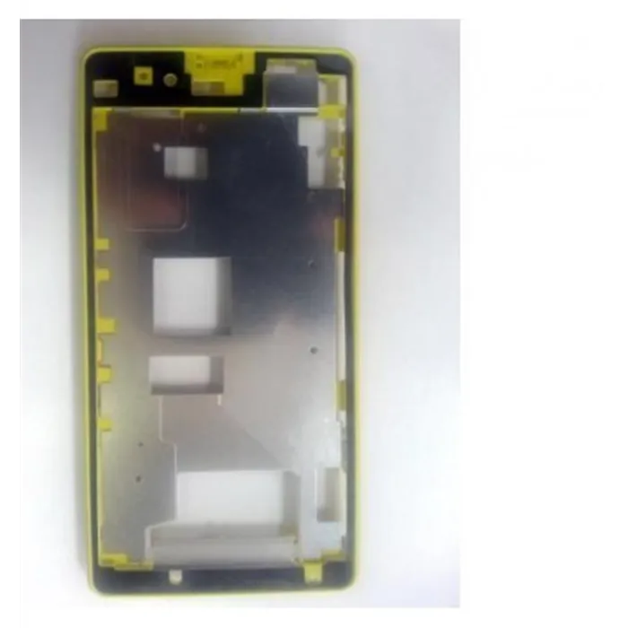 Sony Xperia Z1 Mini D5503 Z1C M51W marco frontal amarillo 