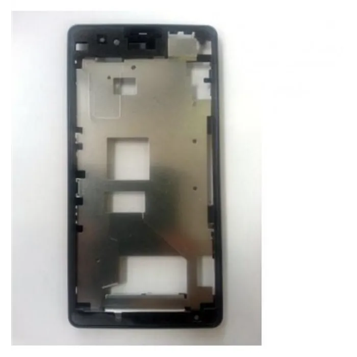 Sony Xperia Z1 Mini D5503 Z1C M51W marco frontal negro