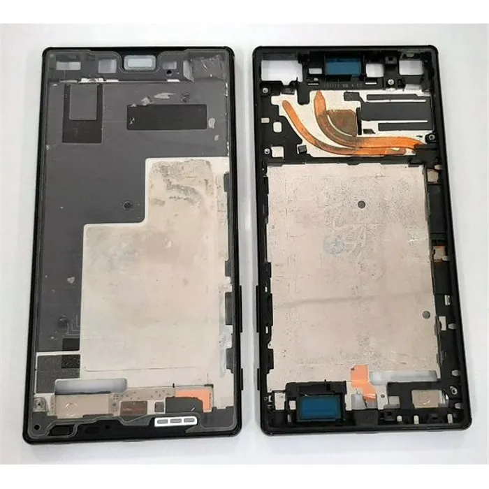 Sony Xperia Z5 Premium Dual E6833 E6883 carcasa central o marco negro premium