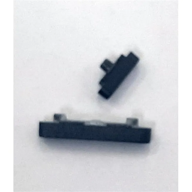 Set 2 botones negros para Sony Xperia Z5 Compact Mini E5803 E5823 calidad premium