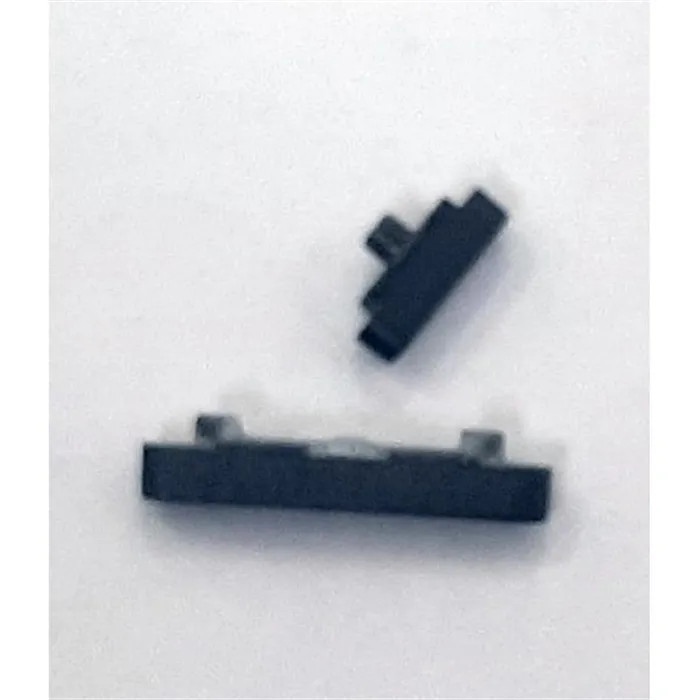 Set 2 botones negros para Sony Xperia Z5 Compact Mini E5803 E5823 calidad premium