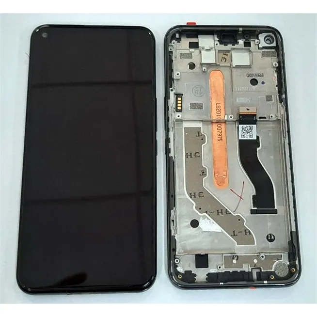 Pantalla lcd para TCL 10 5G T790Y mas tactil negro mas marco negro calidad premium